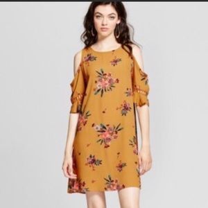 Xhilaration cold shoulder dress